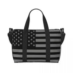 Custom Vintage American Flag Tote Bag - Che Cose Belle