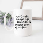 Customer Service Voice Mug - Che Cose Belle