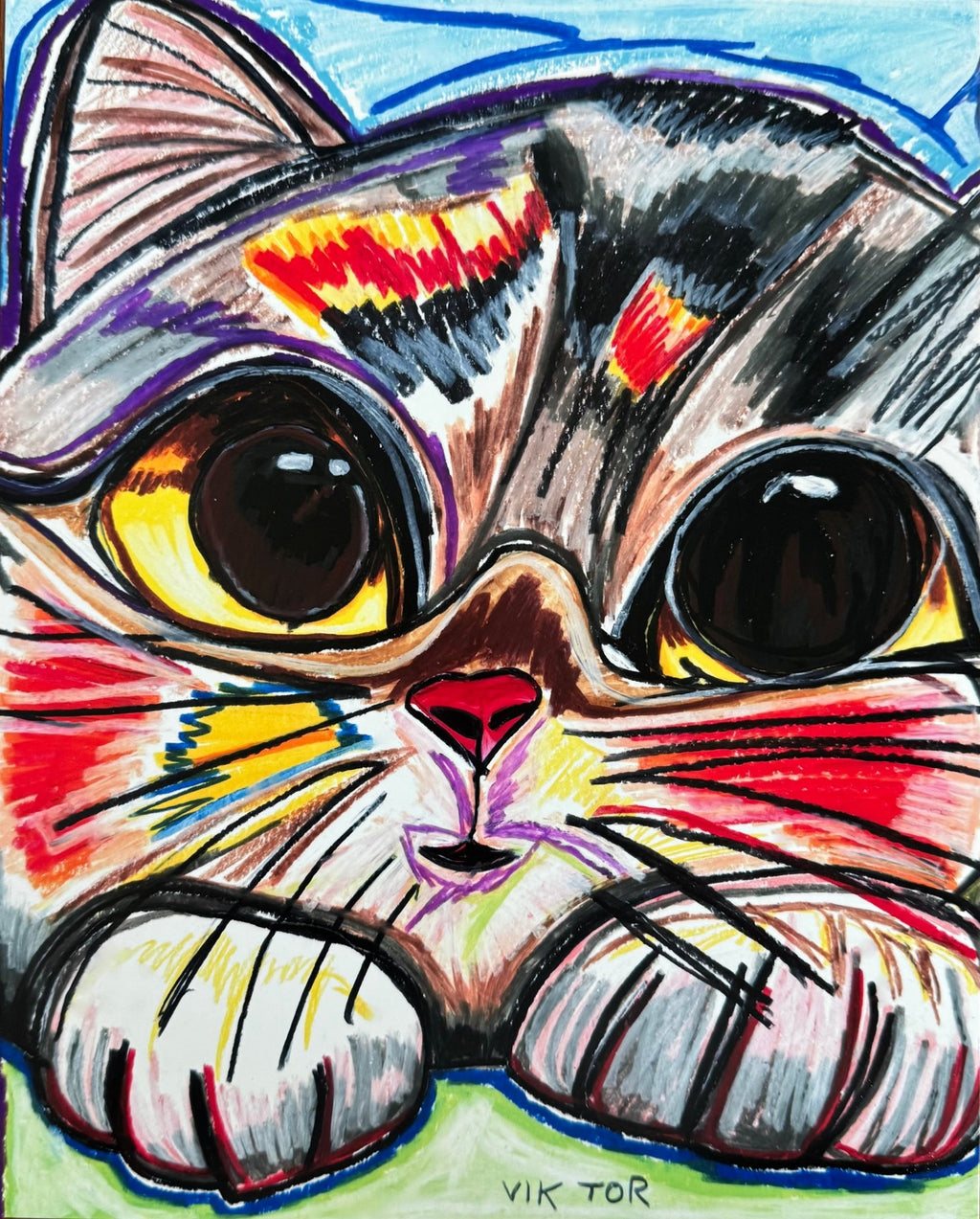 Cute Cat - Art Prints - Che Cose Belle