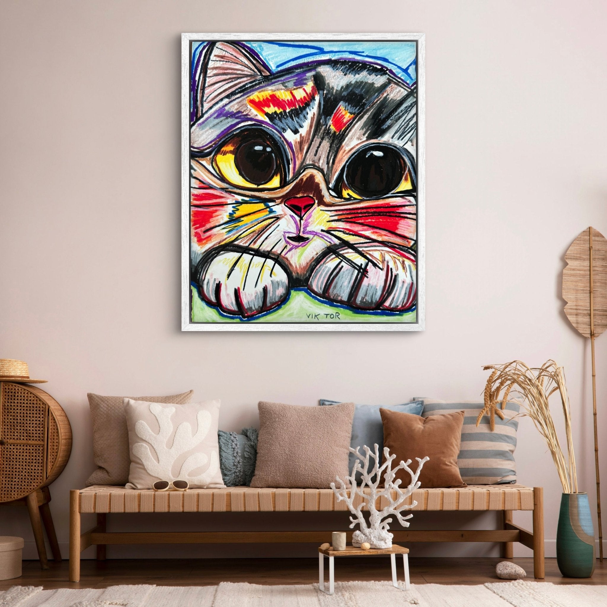Cute Cat - Art Prints - Che Cose Belle