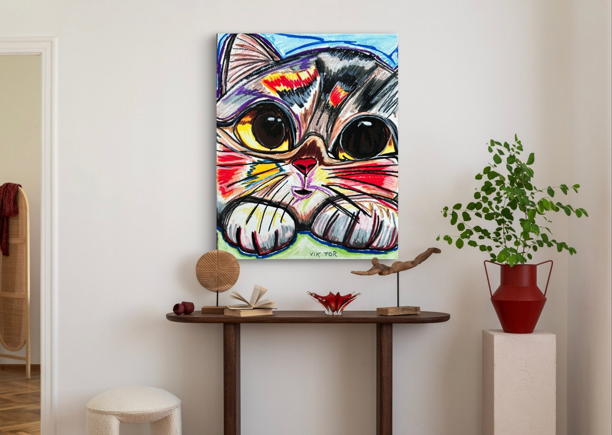 Cute Cat - Art Prints - Che Cose Belle