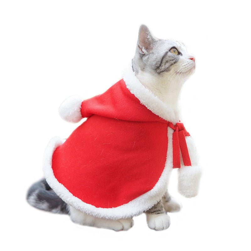 Cute Dog Cat Costume Christmas Cloak Halloween Disguise Cat - Che Cose Belle