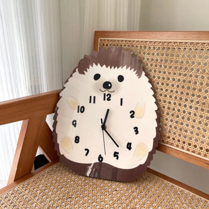 Cute Hedgehog Wall Clock - Che Cose Belle