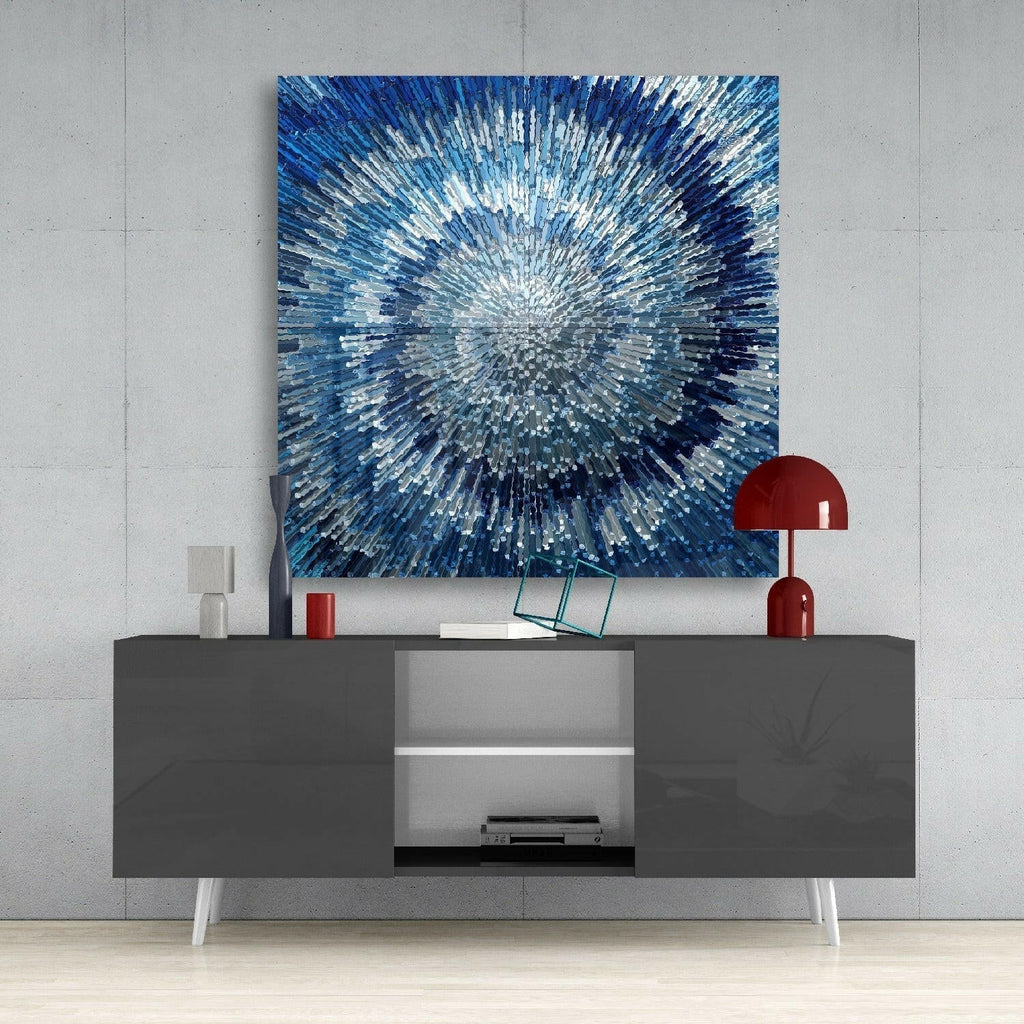 Cycle of Blue Glass Wall Art - Che Cose Belle