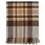Highland Tweeds Shetland Lambswool Throw - McKellar