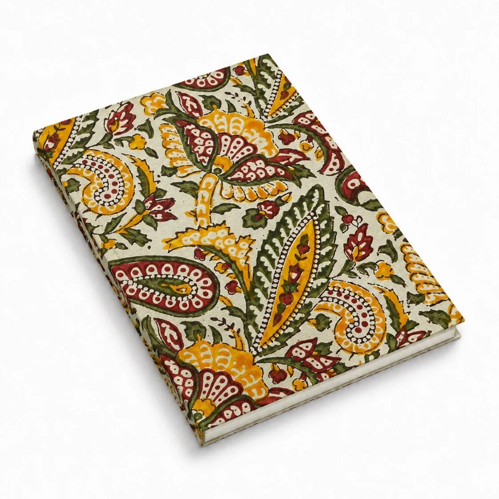 HARD COVER JOURNAL – Recycled Cotton Paper – Eco-Friendly – Fair Trade – Artisan Made