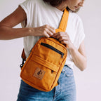 Canvas Crossbody Sling Bag for Men | Umoja Large Sling Bag for Women