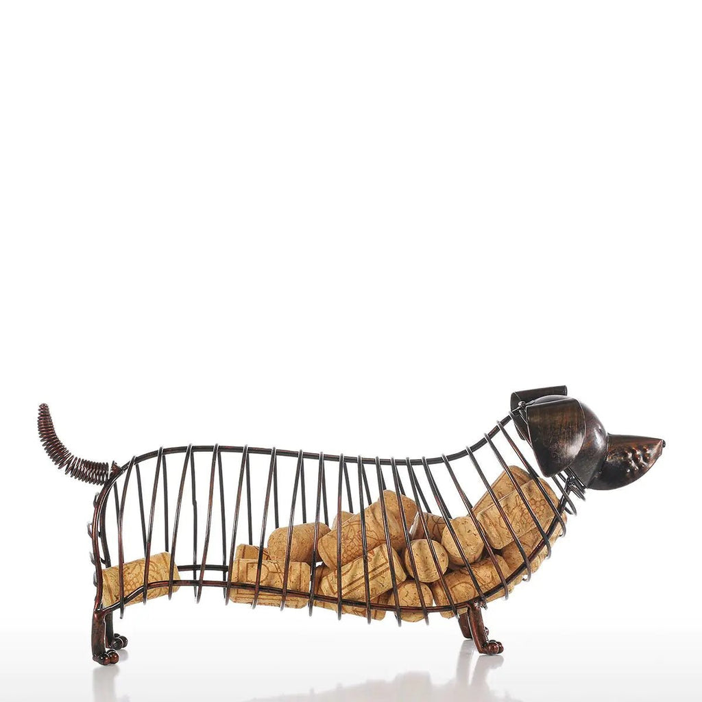 Dachshund Bottle Cork Storage - Che Cose Belle