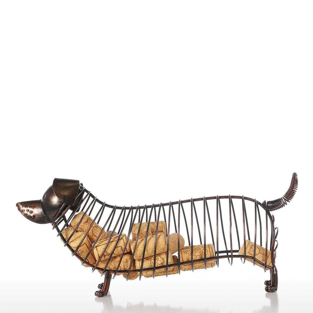 Dachshund Bottle Cork Storage - Che Cose Belle