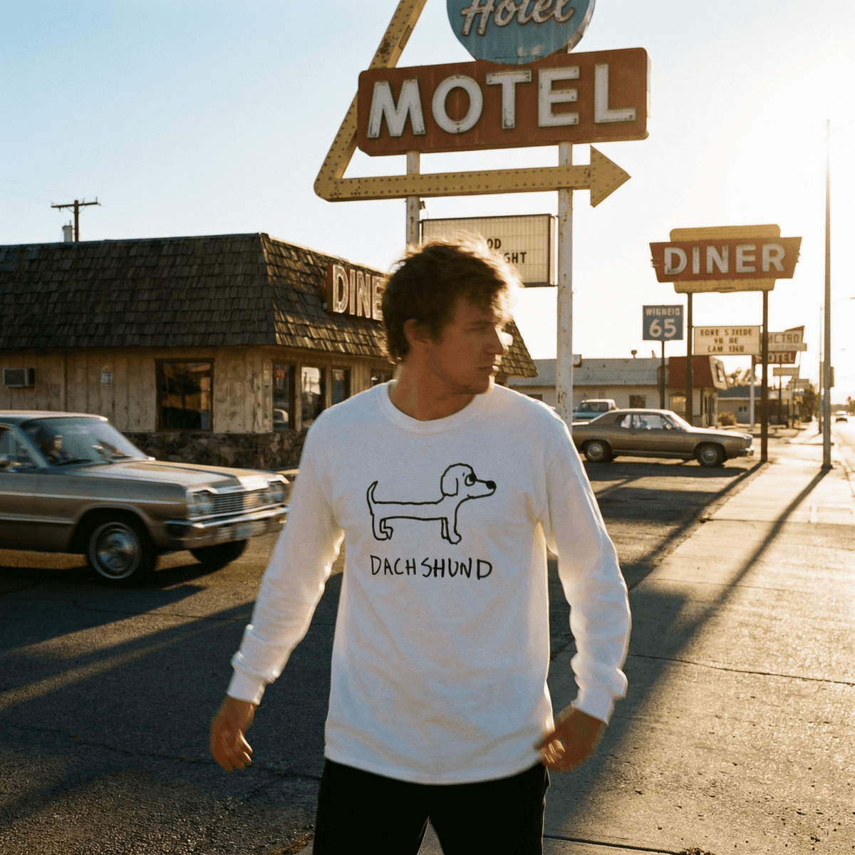 Dachshund - Long Sleeve Tee - Che Cose Belle