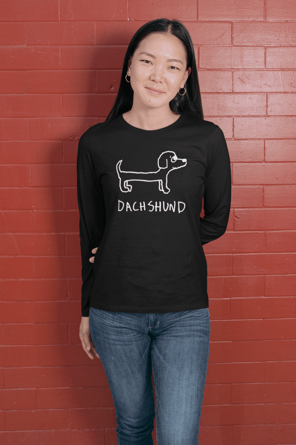 Dachshund - Long Sleeve Tee - Che Cose Belle