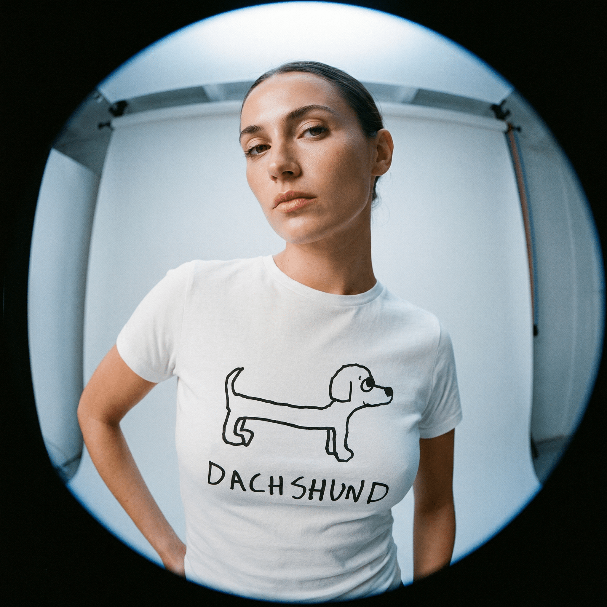 Dachshund - Women's Fitted Tee - Che Cose Belle