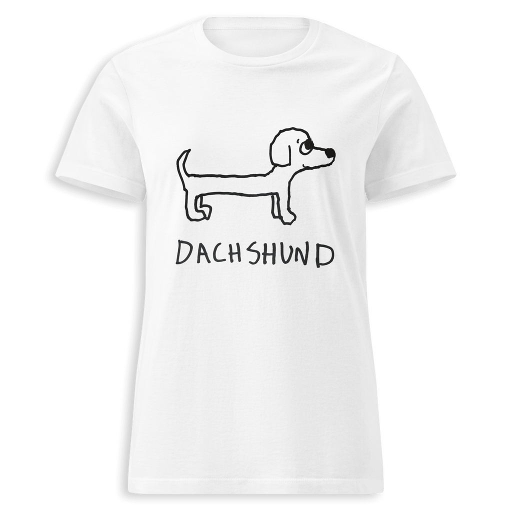 Dachshund - Women's Fitted Tee - Che Cose Belle