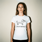 Dachshund - Women's Fitted Tee - Che Cose Belle