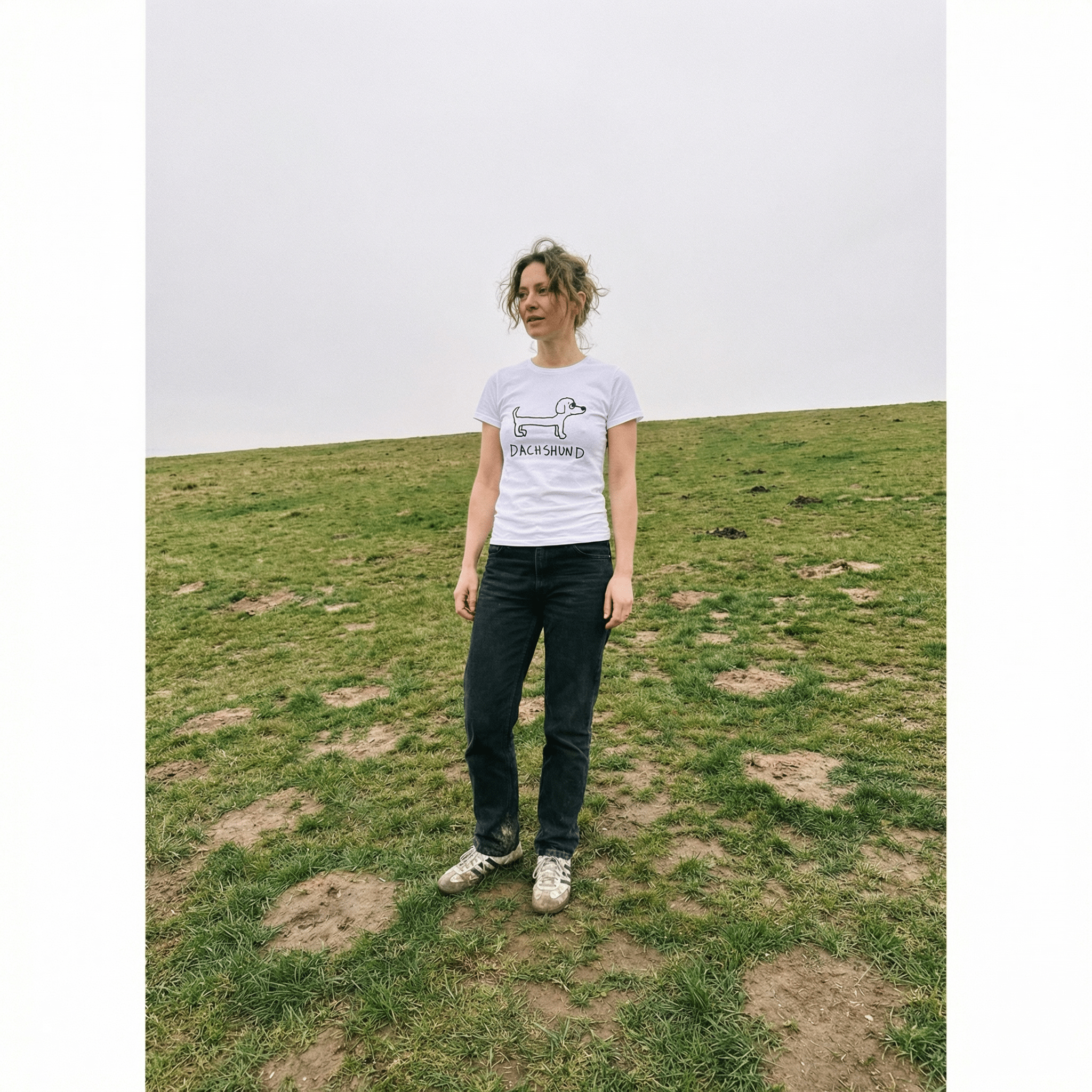 Dachshund - Women's Fitted Tee - Che Cose Belle