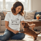 Dachshund - Women's Fitted Tee - Che Cose Belle