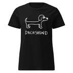 Dachshund - Women's Fitted Tee - Che Cose Belle