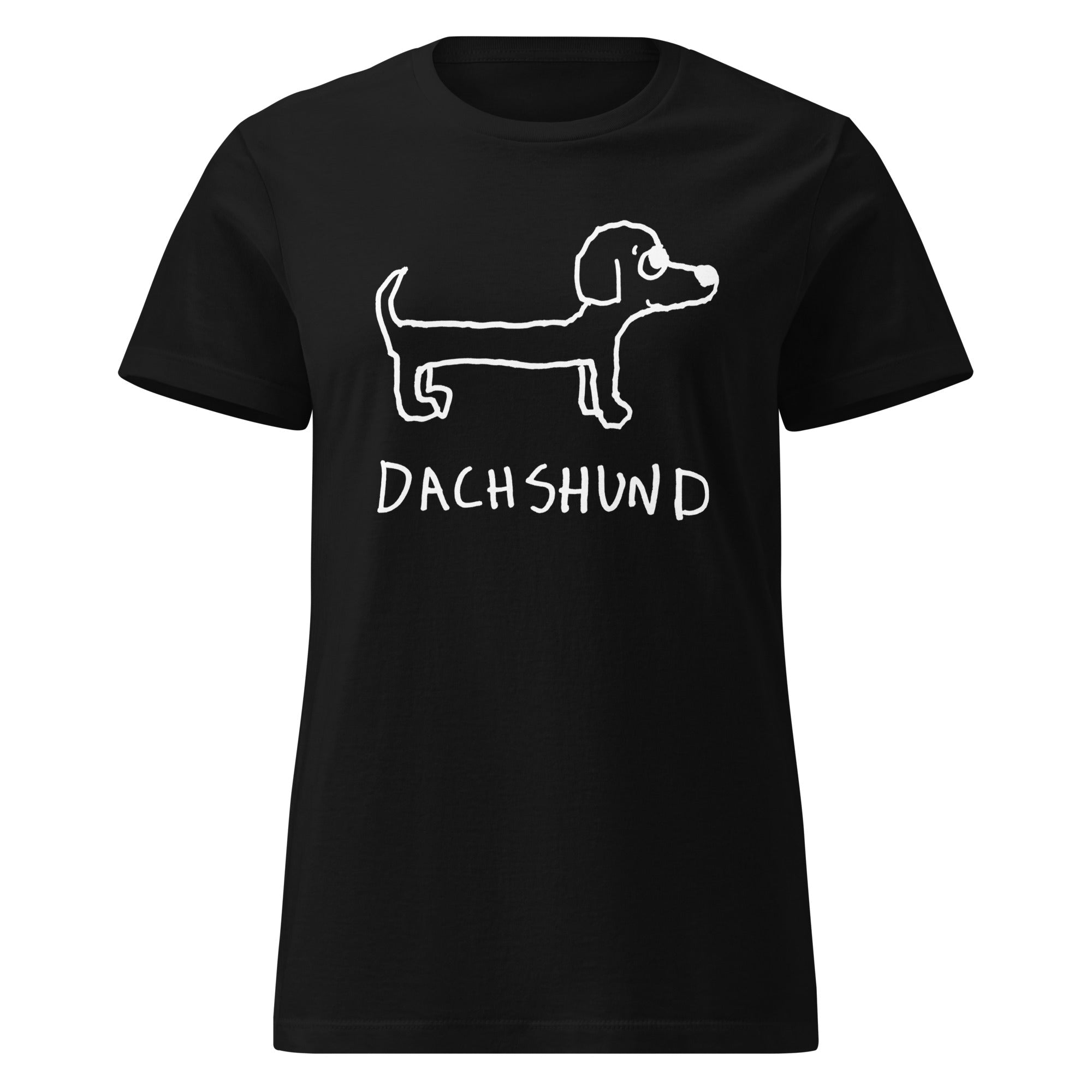 Dachshund - Women's Fitted Tee - Che Cose Belle