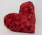 DaDa Bedding Luxury Romantic Valentine Heart Shaped Red Throw Pillow - 16” x 14” - Che Cose Belle
