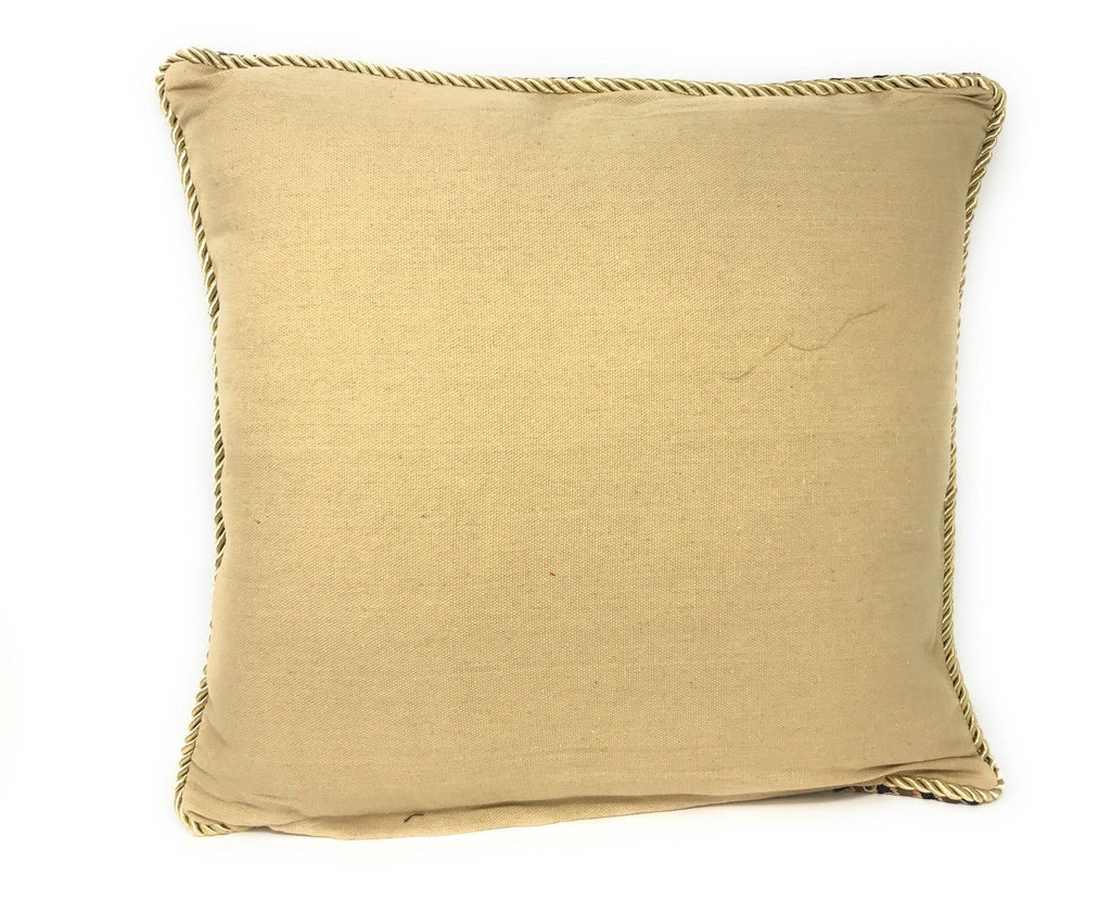 DaDa Bedding Set of 2-Pieces Postcard Milan Tapestry Throw Pillow Covers w/ Pillow Inserts, 18" x 18" - Che Cose Belle