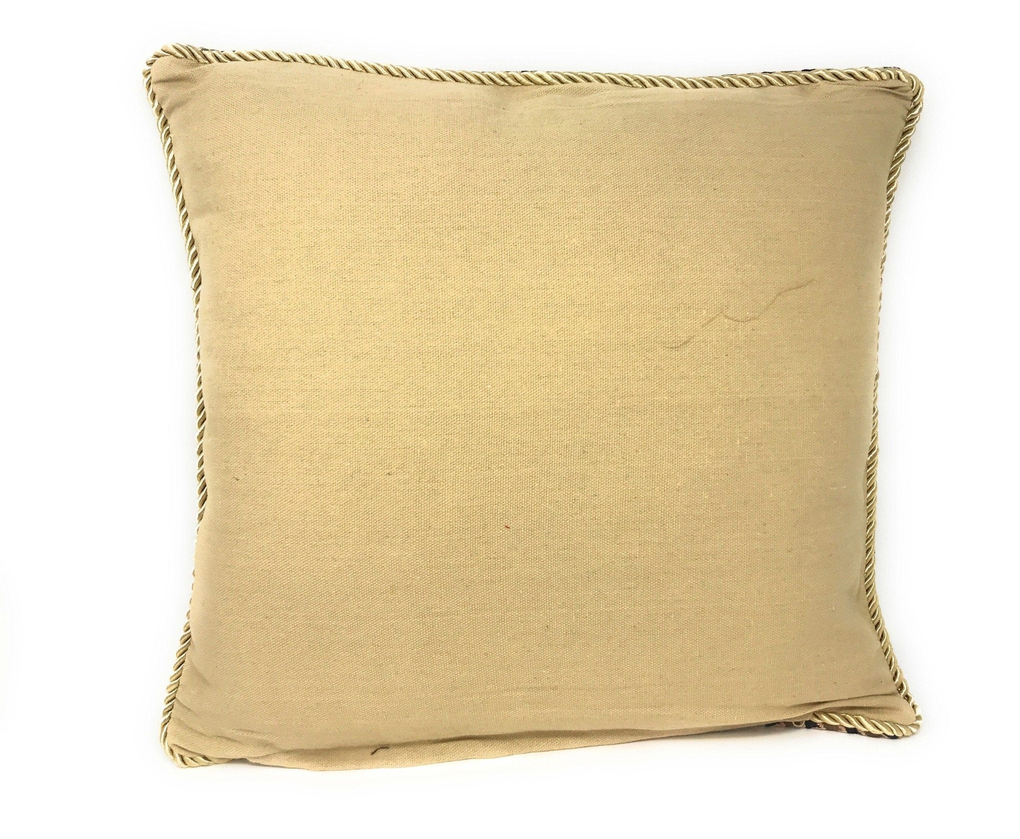 DaDa Bedding Set of 2-Pieces Postcard Milan Tapestry Throw Pillow Covers w/ Pillow Inserts, 18" x 18" - Che Cose Belle