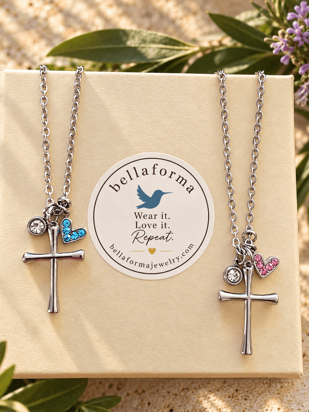 DAINTY CROSS NECKLACE - Che Cose Belle