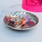 Daisy Pewter Ring Dish - Che Cose Belle