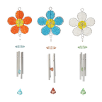Daisy Wind Chime, Sm Asst (Set of 3) - Che Cose Belle