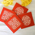 Dalia Coasters - Palestinian Red - Che Cose Belle
