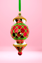 Dallas Reflector Glass Ornament - Che Cose Belle