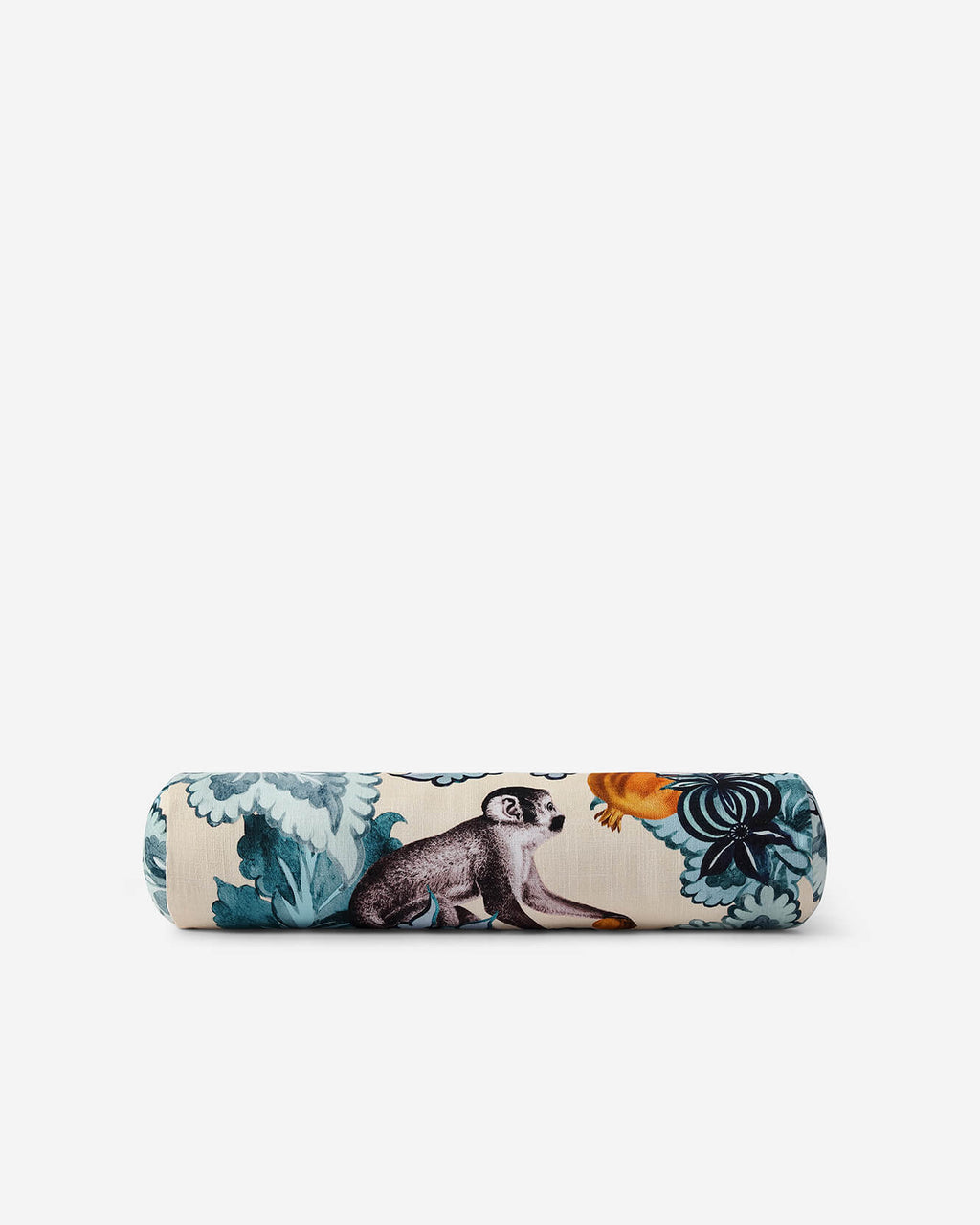 Damask Monkey Bolster Pillow - Che Cose Belle