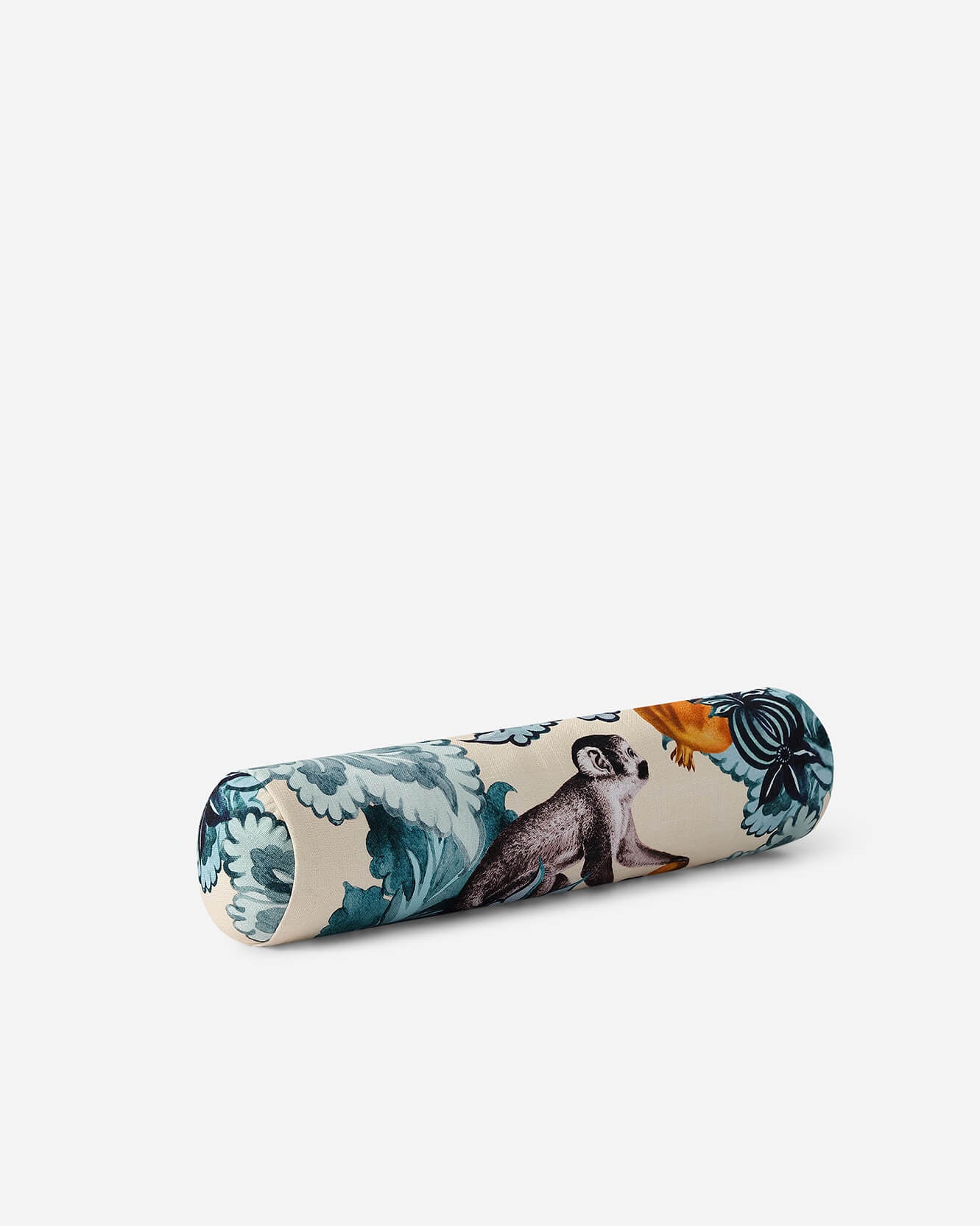 Damask Monkey Bolster Pillow - Che Cose Belle