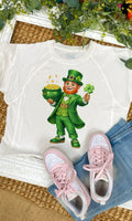 Dapper Leprechaun Graphic Edgy Shirt - Che Cose Belle