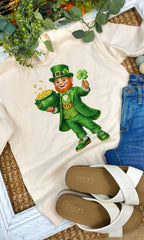 Dapper Leprechaun Graphic Sweatshirt - Che Cose Belle