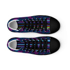 Dark  Wardrobe Society Floral Men’s high top Limited run Shoes