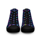 Dark  Wardrobe Society Floral Men’s high top Limited run Shoes