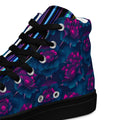 Dark  Wardrobe Society Floral Men’s high top Limited run Shoes