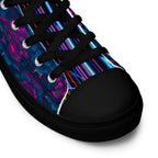 Dark  Wardrobe Society Floral Men’s high top Limited run Shoes
