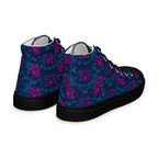 Dark  Wardrobe Society Floral Men’s high top Limited run Shoes