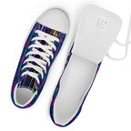 Dark  Wardrobe Society Floral Men’s high top Limited run Shoes
