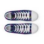 Dark  Wardrobe Society Floral Men’s high top Limited run Shoes