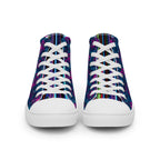 Dark  Wardrobe Society Floral Men’s high top Limited run Shoes