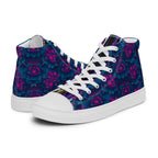 Dark  Wardrobe Society Floral Men’s high top Limited run Shoes