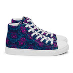 Dark  Wardrobe Society Floral Men’s high top Limited run Shoes