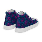 Dark  Wardrobe Society Floral Men’s high top Limited run Shoes