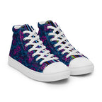 Dark  Wardrobe Society Floral Men’s high top Limited run Shoes