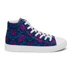 Dark  Wardrobe Society Floral Men’s high top Limited run Shoes