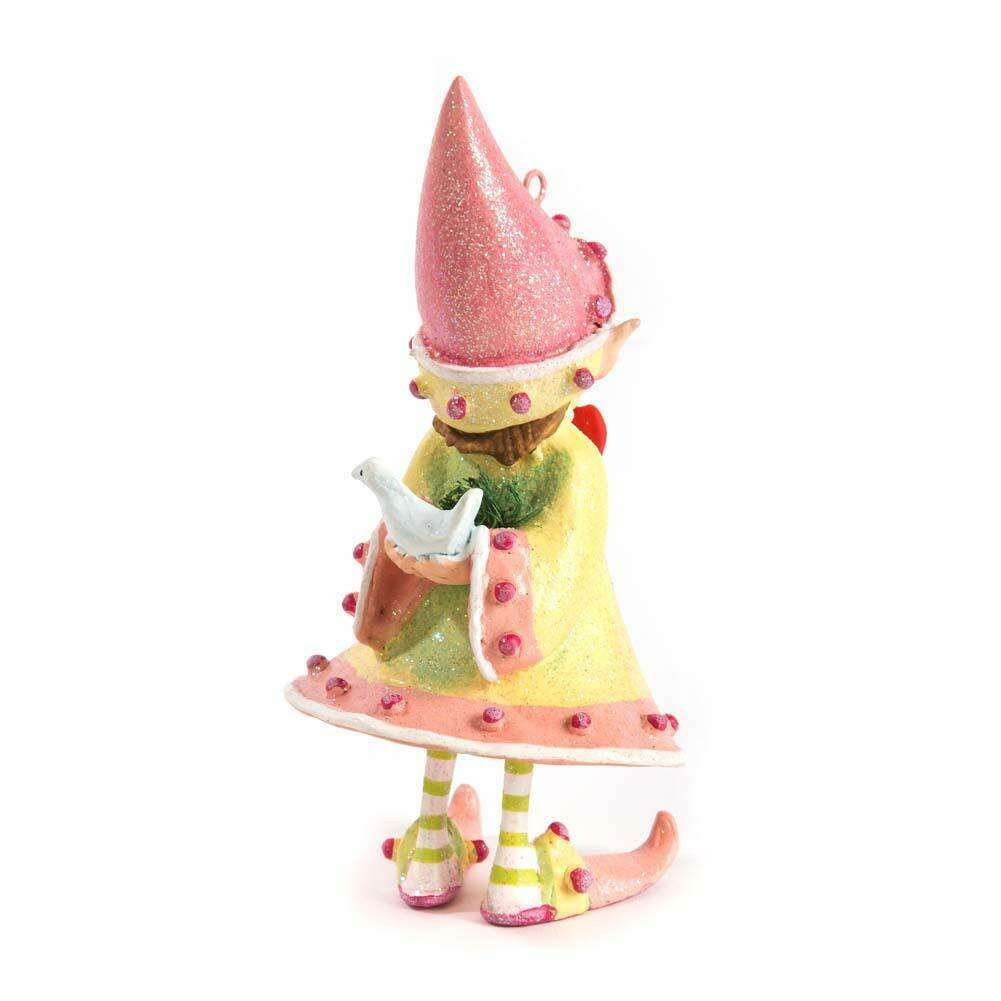 Dash Away Cupid's Elf Ornament by Patience Brewster RETIRED - Che Cose Belle