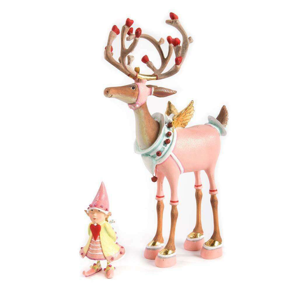 Dash Away Cupid's Elf Ornament by Patience Brewster RETIRED - Che Cose Belle