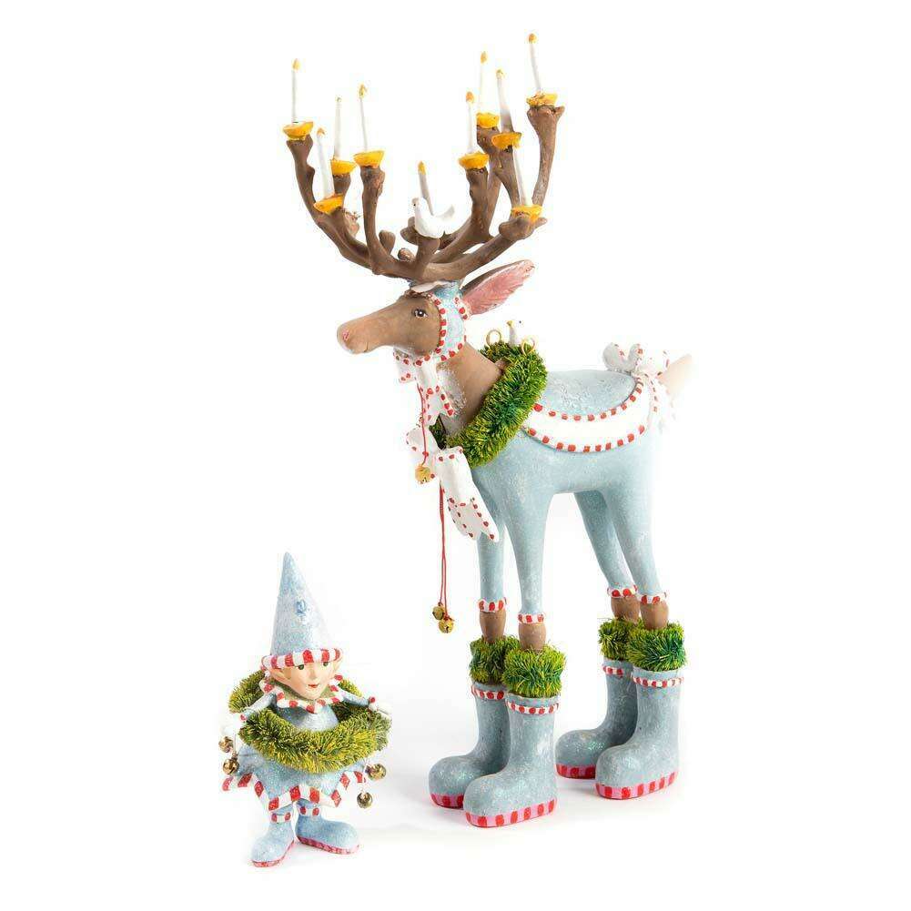 Dash Away Dasher's Elf Ornament by Patience Brewster RETIRED - Che Cose Belle